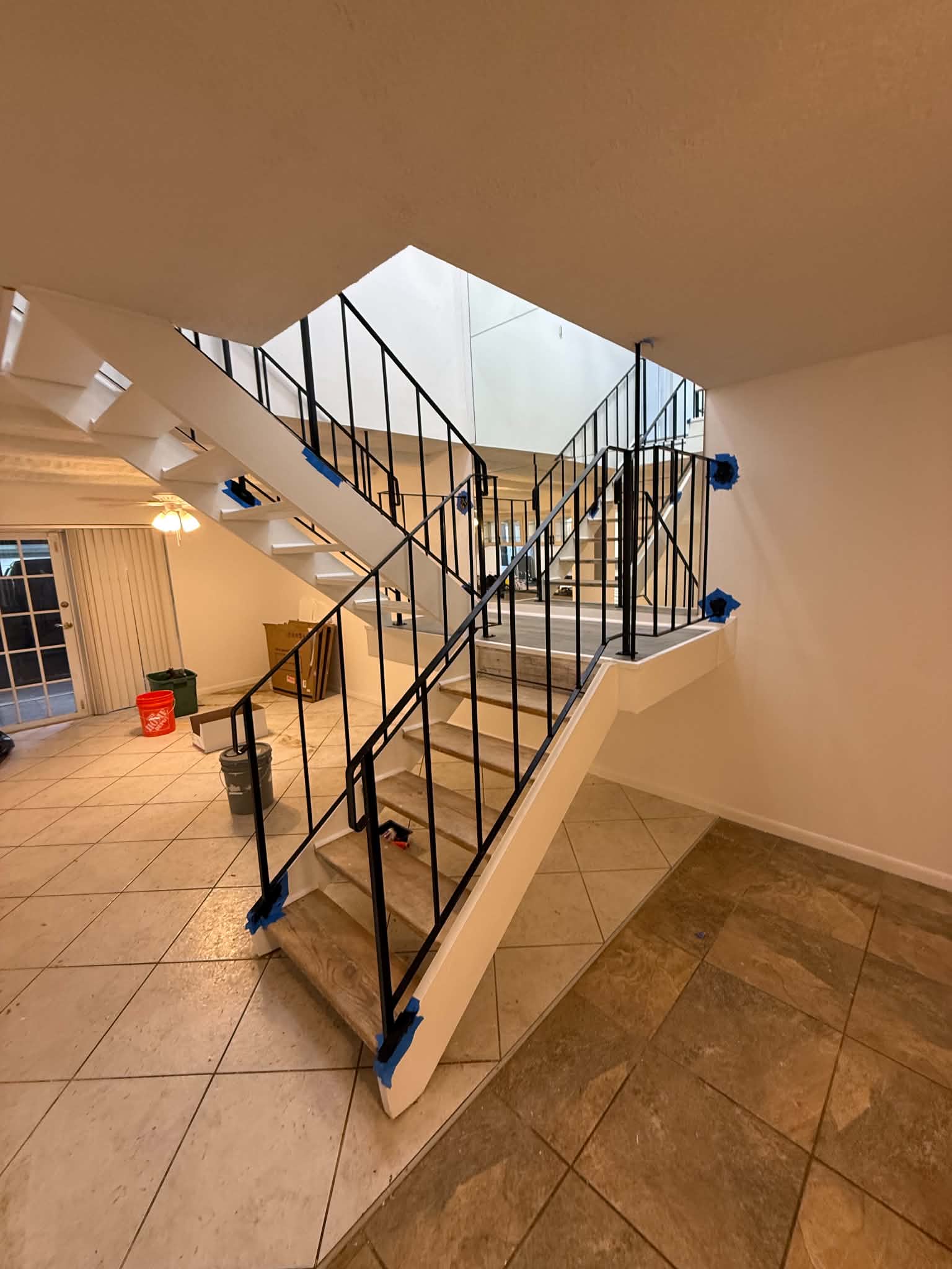 Staircase remodel project